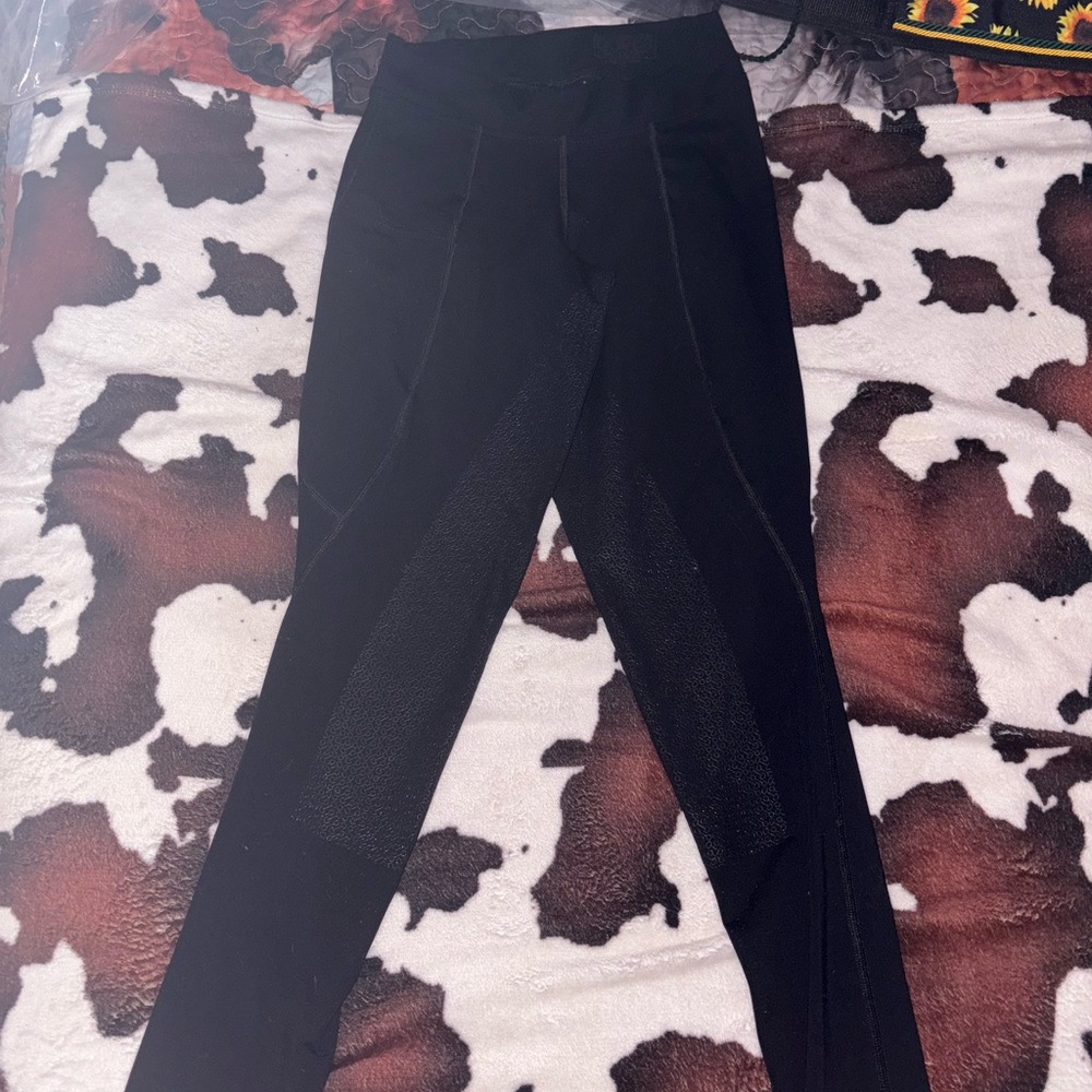 Dover Saddlery Black Riding Leggings